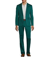 Murano Shape of Water Collection Alex Slim Fit Sateen Suit Separates Dress Pants