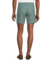 Murano Shape of Water Collection Jacquard 5.5#double; Inseam Shorts