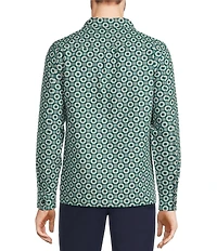 Murano Shape of Water Collection Slim Fit Jacquard Shirt Jacket