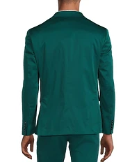 Murano Shape of Water Collection Slim Fit Sateen Suit Separate Jacket