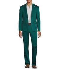 Murano Shape of Water Collection Slim Fit Sateen Suit Separate Jacket