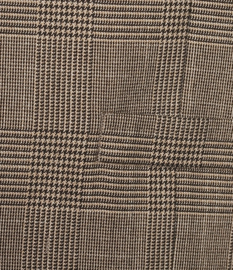 Murano Shawl Plaid Suit Separates Vest