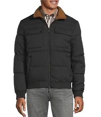 Murano Sherpa Collar Puffer Jacket