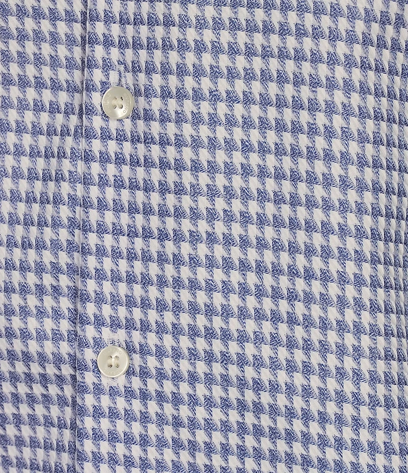 Murano Slim Arrow Pattern Long Sleeve Woven Shirt
