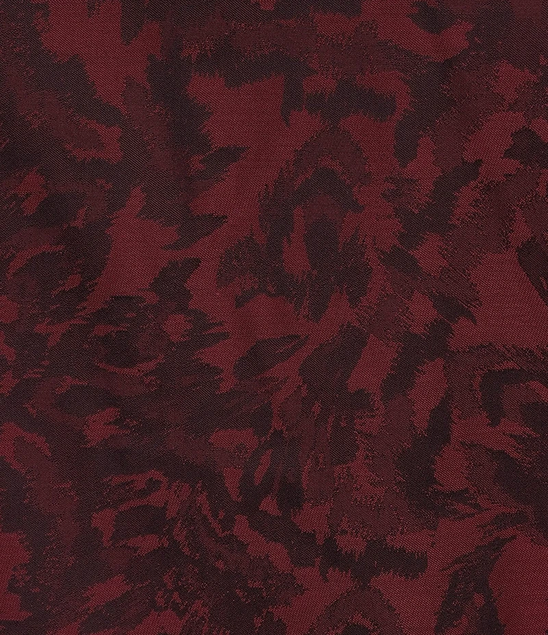 Murano Slim Fit Floral Jacquard Long Sleeve Woven Shirt