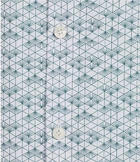 Murano Slim Fit Performance Stretch Diamond Print Long Sleeve Woven Shirt