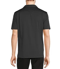 Murano Slim Fit Performance Stretch Short Sleeve Woven Camp Shirt