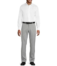 Murano Slim Fit Pintuck Long Sleeve Woven Shirt