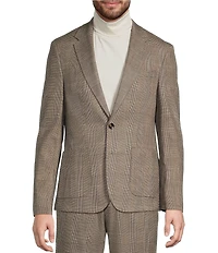 Murano Slim Fit Plaid Suit Separates Jacket