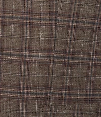 Murano Slim Fit Plaid Suit Separates Jacket
