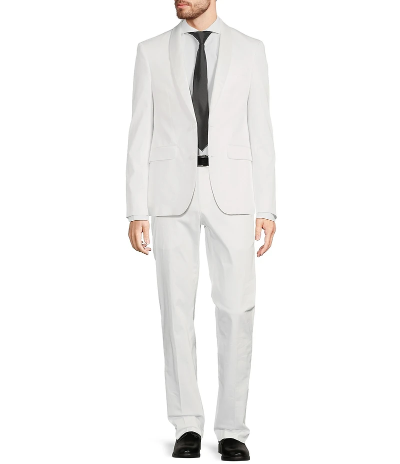 Murano Slim Fit Sateen Shawl Lapel Suit Separates Jacket