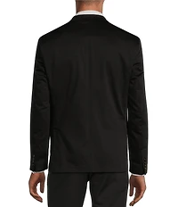 Murano Slim Fit Solid Sateen Suit Separates Jacket