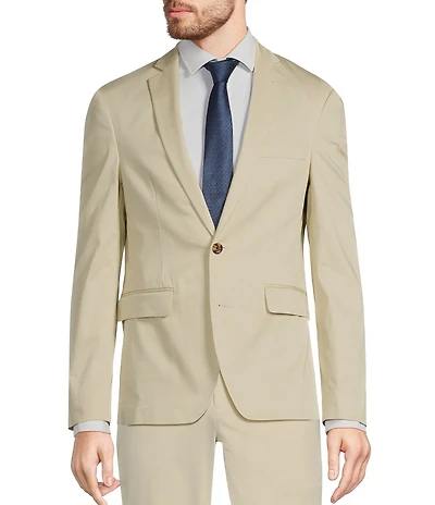 Murano Slim Fit Solid Sateen Suit Separates Jacket