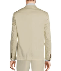 Murano Slim Fit Solid Sateen Suit Separates Jacket