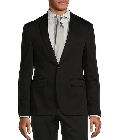 Murano Slim Fit Solid Sateen Suit Separates Jacket