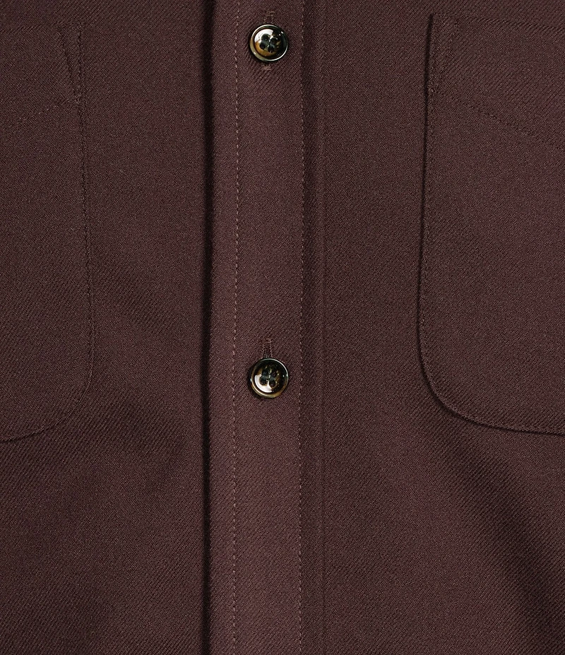 Murano Slim Fit Solid Long Sleeve Woven Shirt