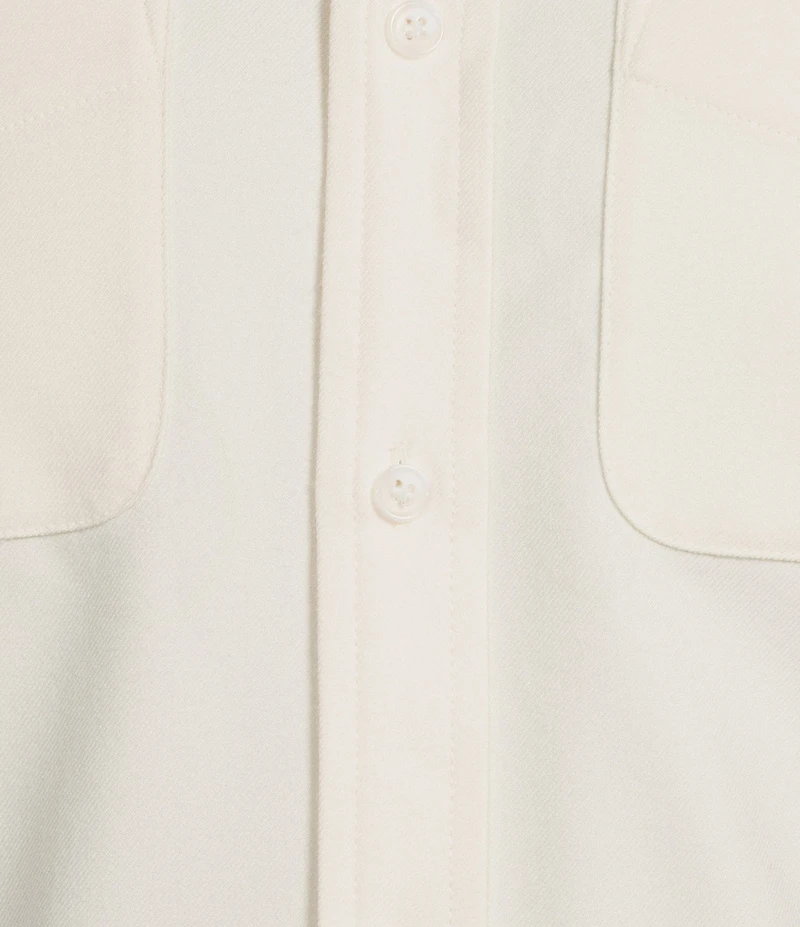 Murano Slim Fit Solid Long Sleeve Woven Shirt