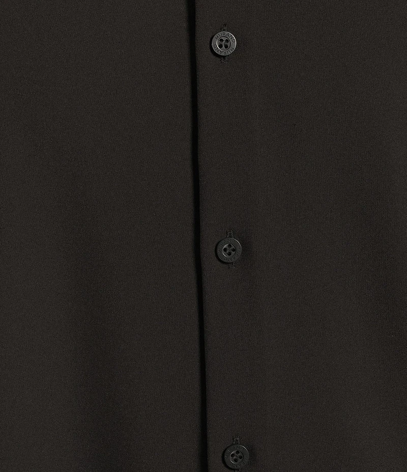 Murano Slim Fit Solid Performance Stretch Short Sleeve Woven Shirt
