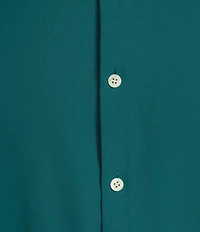 Murano Slim Fit Solid Performance Stretch Short Sleeve Woven Shirt