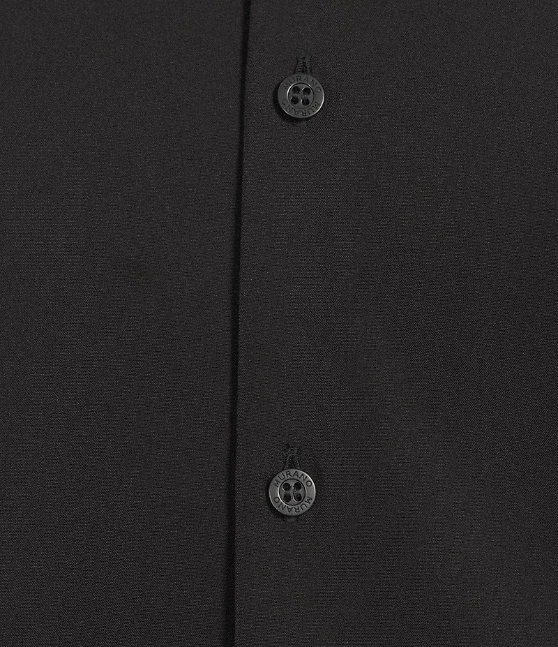 Murano Slim Fit Solid Performance Stretch Short Sleeve Woven Shirt