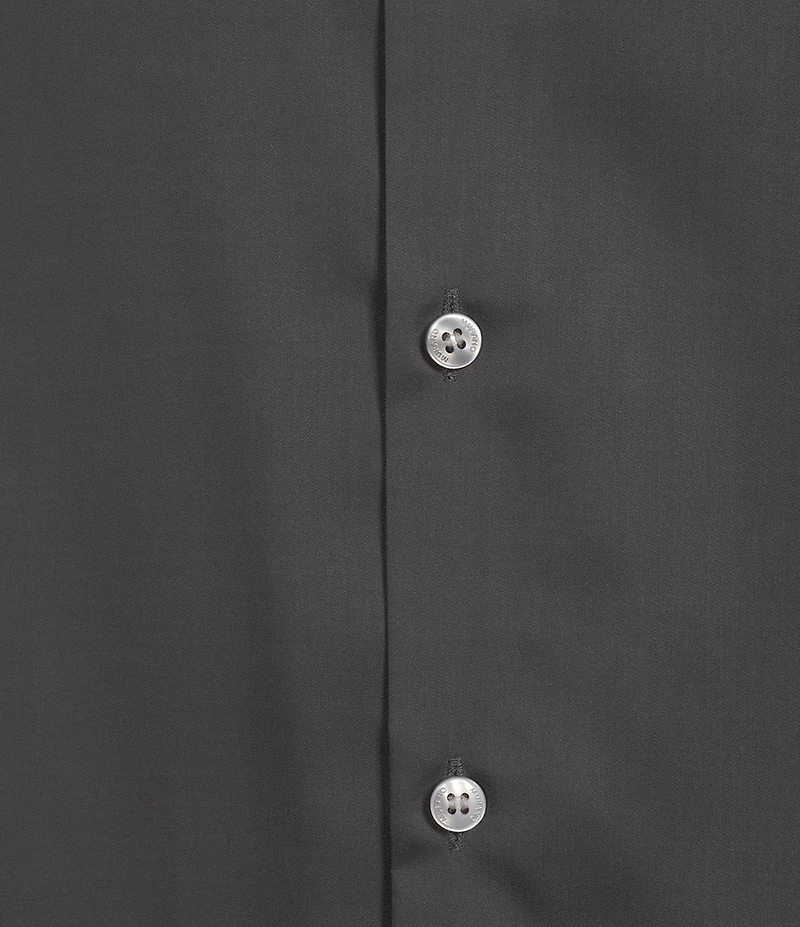 Murano Slim Fit Solid Sateen Long Sleeve Woven Shirt