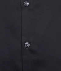 Murano Slim Fit Solid Sateen Long Sleeve Woven Shirt