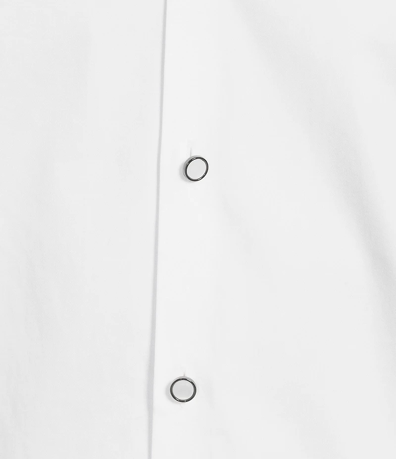 Murano Slim Fit Solid Sateen Long Sleeve Woven Shirt