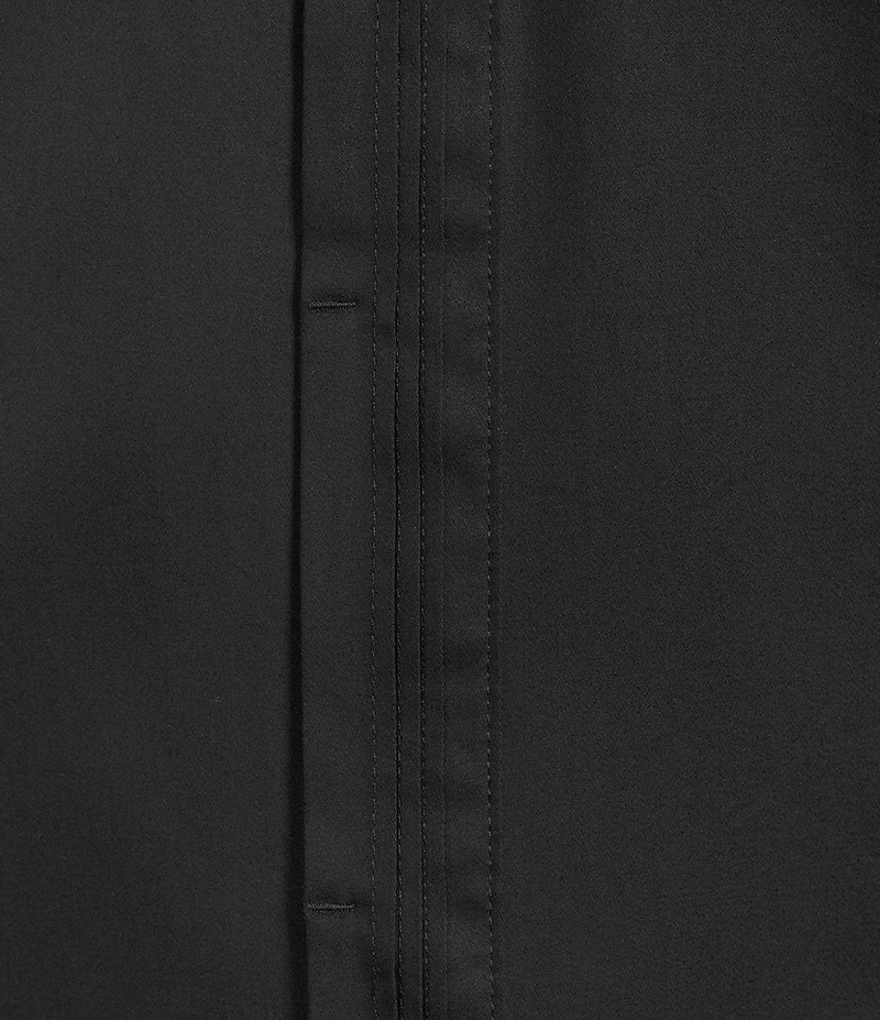 Murano Slim Fit Solid Sateen Pintuck Long Sleeve Woven Shirt