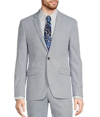 Murano Slim Fit Textured Suit Separates Jacket