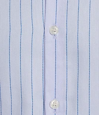 Murano Slim Fit Vertical Stripe Dobby Long Sleeve Woven Shirt