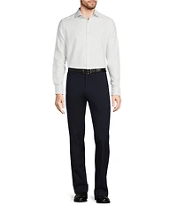 Murano Slim Herringbone Long Sleeve Woven Shirt