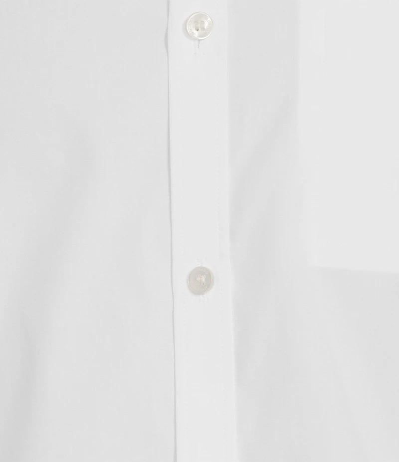 Murano Solid Poplin Short Sleeve Woven Shirt