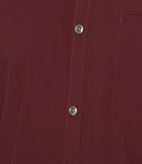 Murano Solid Poplin Short Sleeve Woven Shirt