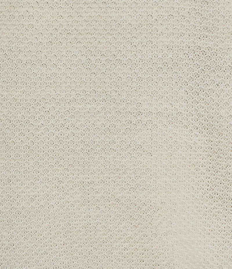 Murano Solid Short Sleeve Polo Sweater