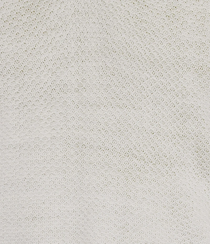 Murano Solid Short Sleeve Polo Sweater