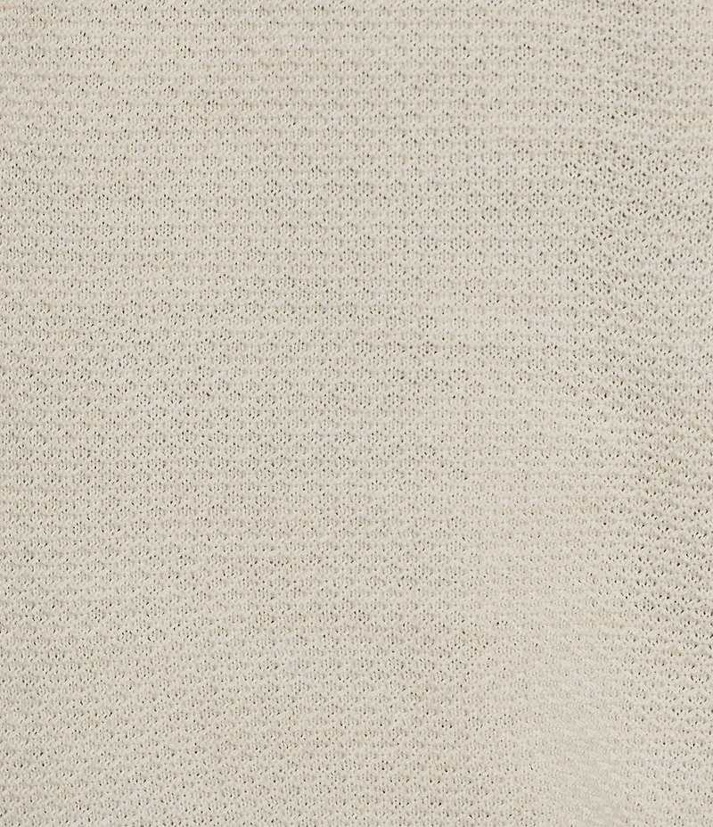 Murano Solid Short Sleeve Polo Sweater