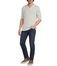 Murano Solid Short Sleeve Polo Sweater