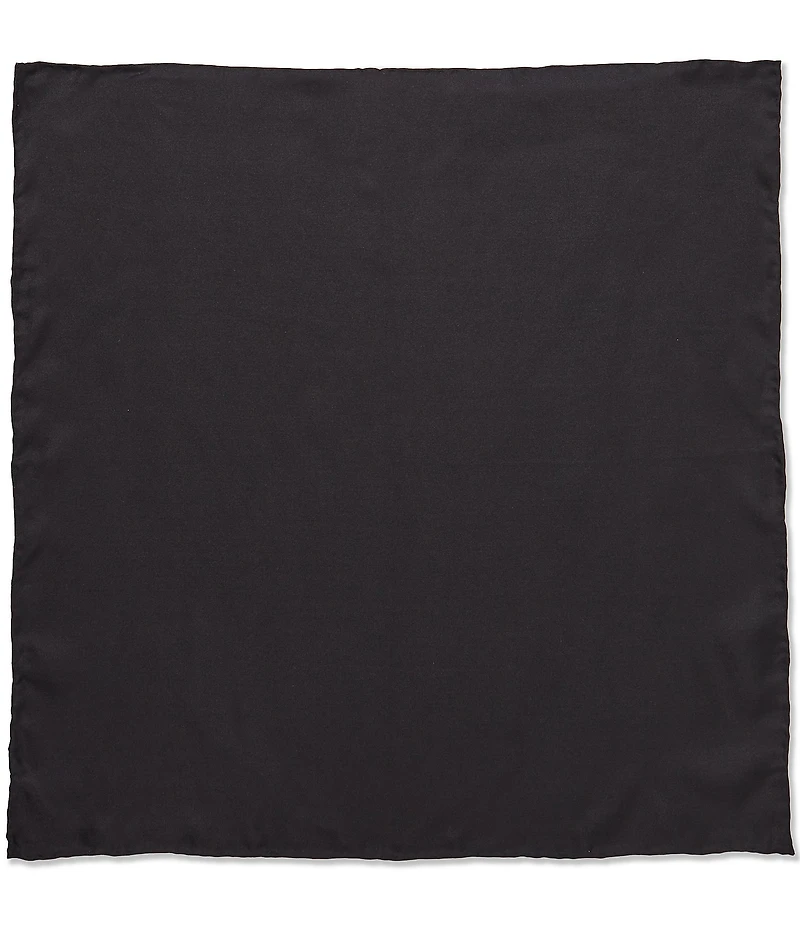 Murano Solid Silk Pocket Square