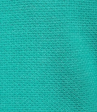 Murano Solid Textured Short Sleeve Knit Polo Sweater