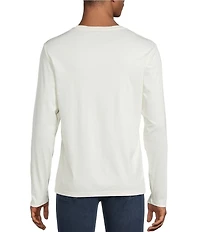 Murano Still Wanderin' Collection Slim Fit Horseshoe Screen Print Long Sleeve T-Shirt