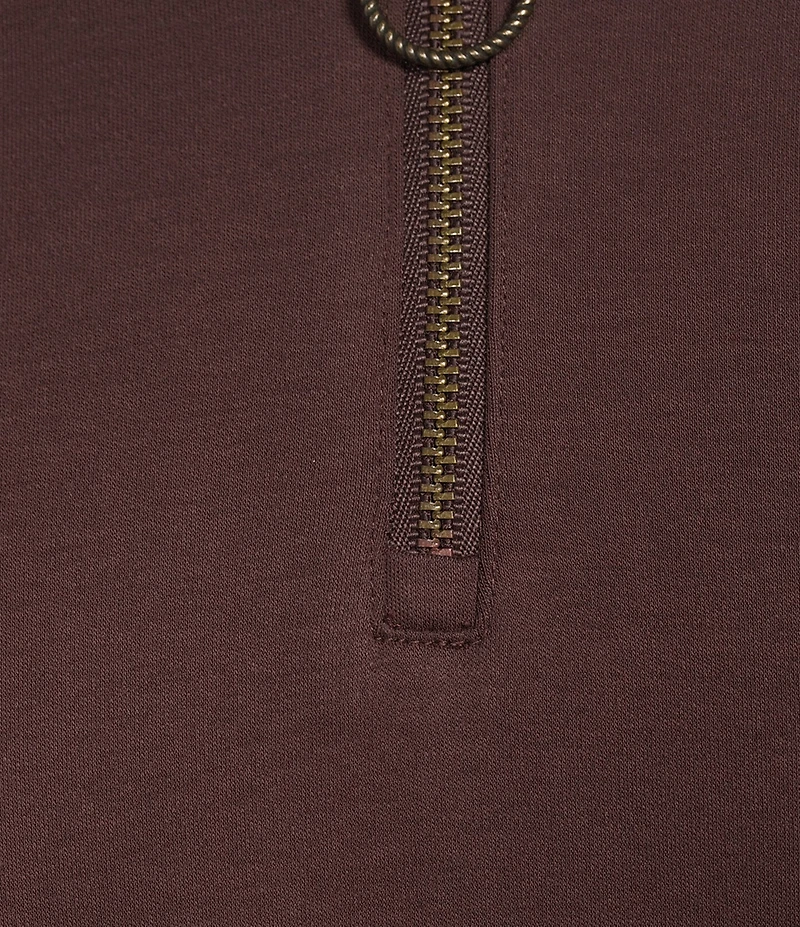 Murano Still Wanderin' Collection Slim Fit Tipped Quarter-Zip Polo Sweater