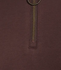 Murano Still Wanderin' Collection Slim Fit Tipped Quarter-Zip Polo Sweater