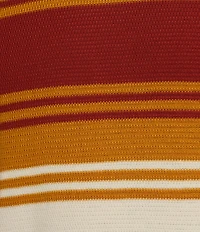 Murano Stripe Textured Long Sleeve Crew Neck Sweater