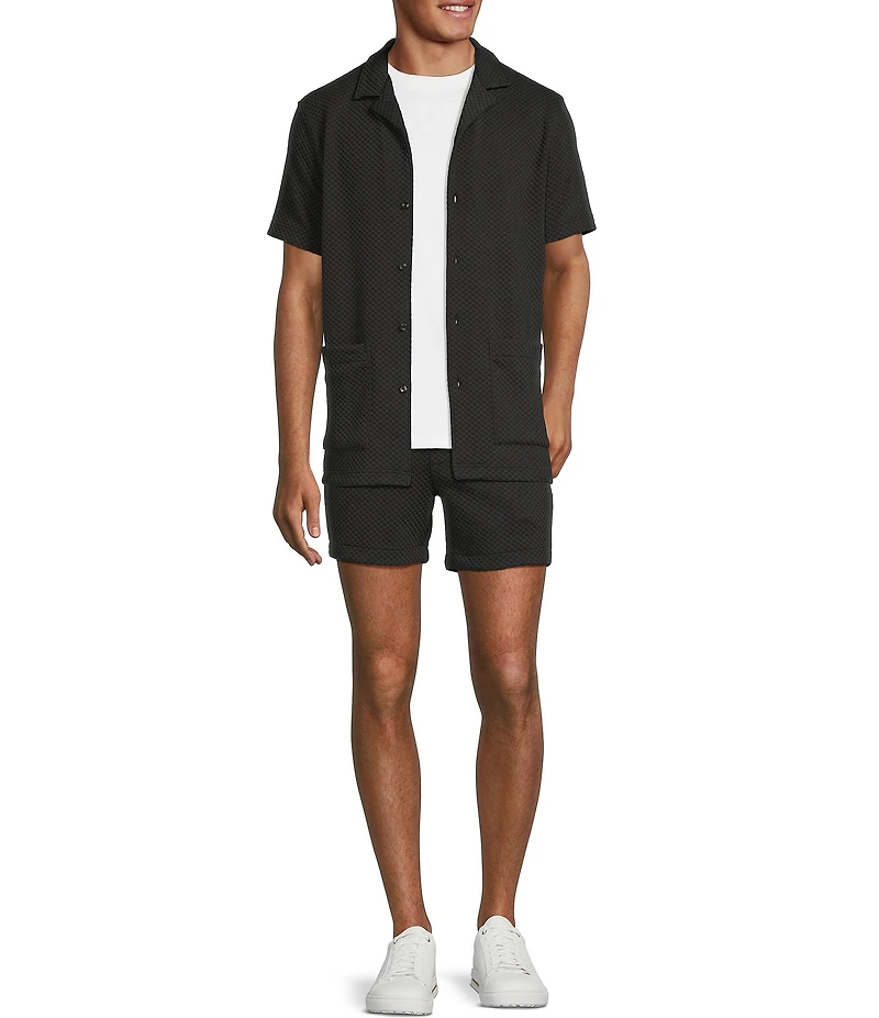 Murano Textured 5.5#double; Inseam Shorts