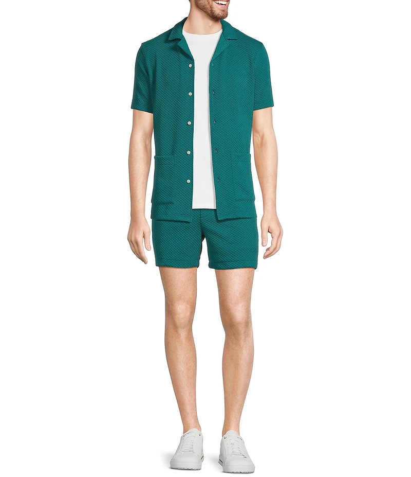 Murano Textured 5.5#double; Inseam Shorts