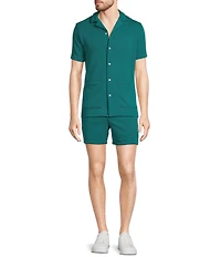 Murano Textured 5.5#double; Inseam Shorts