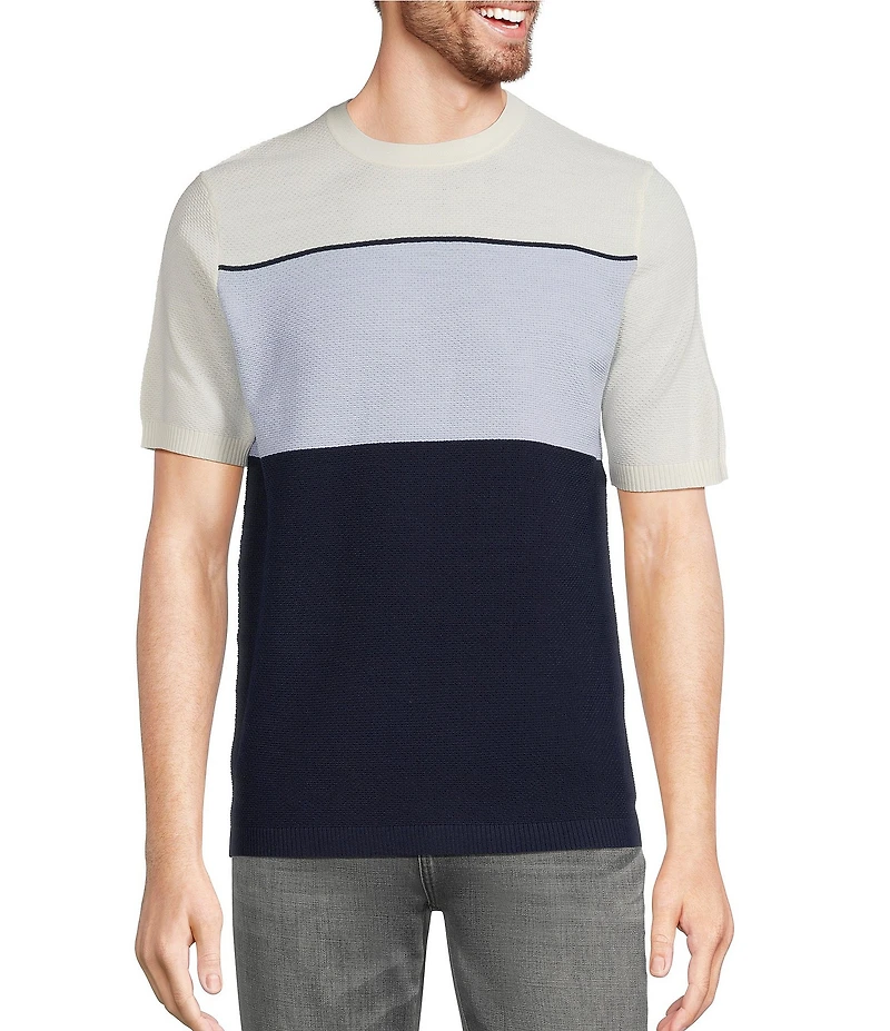 Murano Textured Snit Short Sleeve T-Shirt
