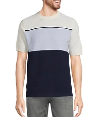 Murano Textured Snit Short Sleeve T-Shirt