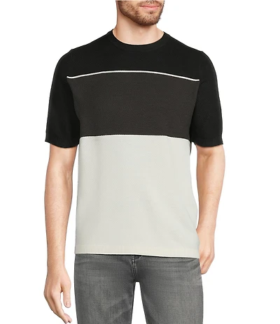 Murano Textured Snit Short Sleeve T-Shirt