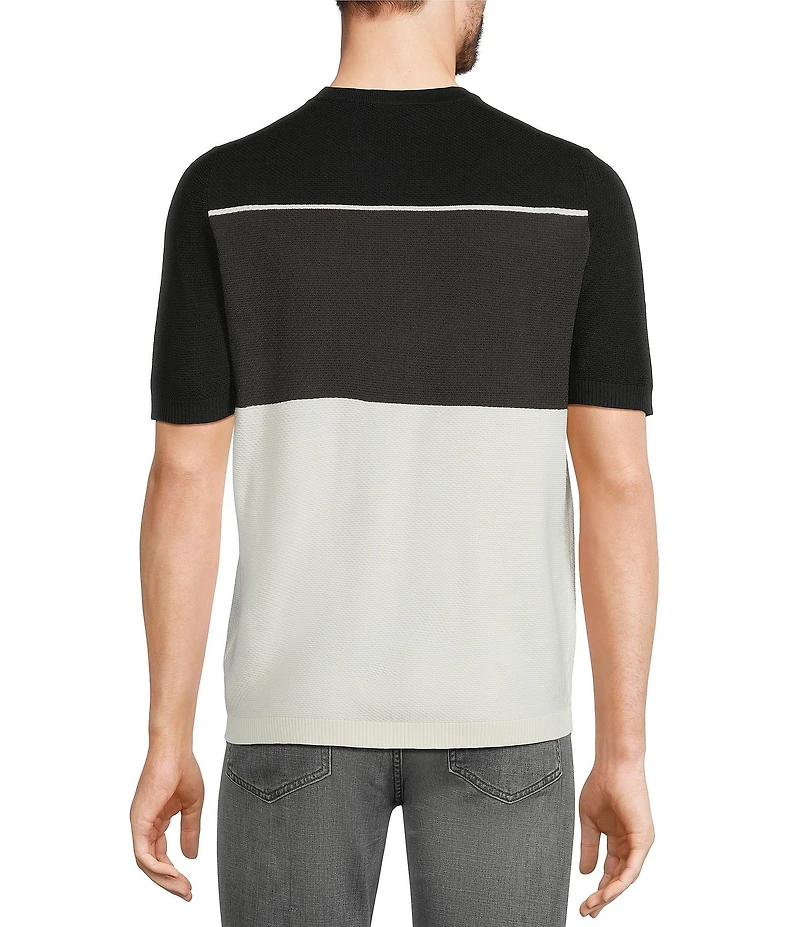 Murano Textured Snit Short Sleeve T-Shirt
